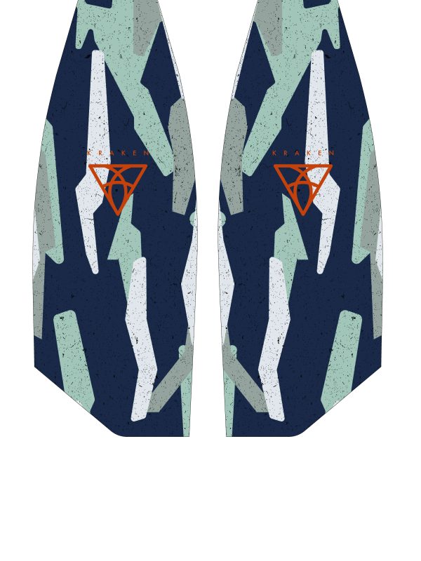 Blade ASYM580 - Seven Seas Camo – Grey Blue - Hard (5/5)