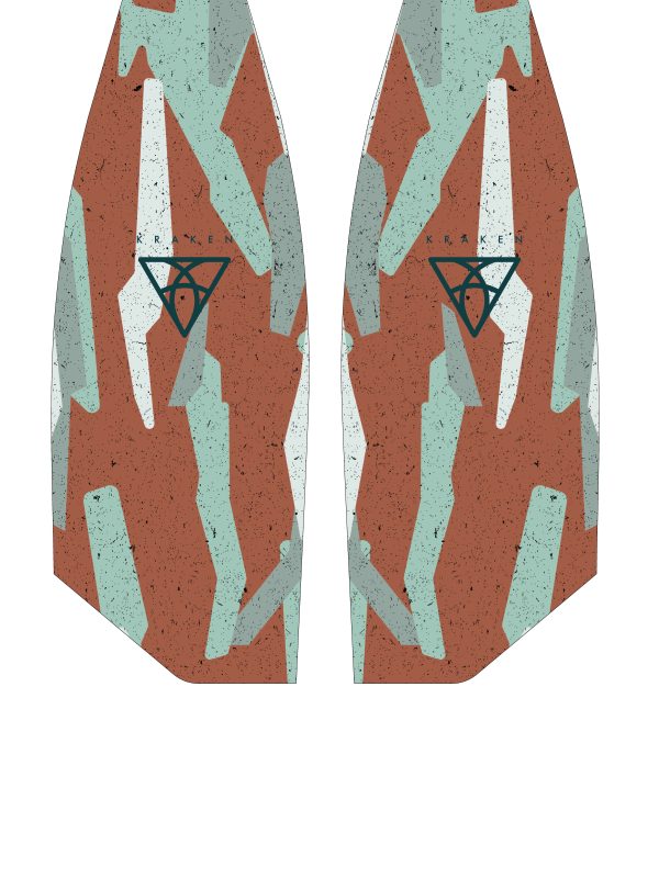 Blade ASYM580 - Seven Seas Camo – Orange - Medium Hard (4/5) Blade ASYM580 - Seven Seas Camo – Orange - Medium Hard (4/5)