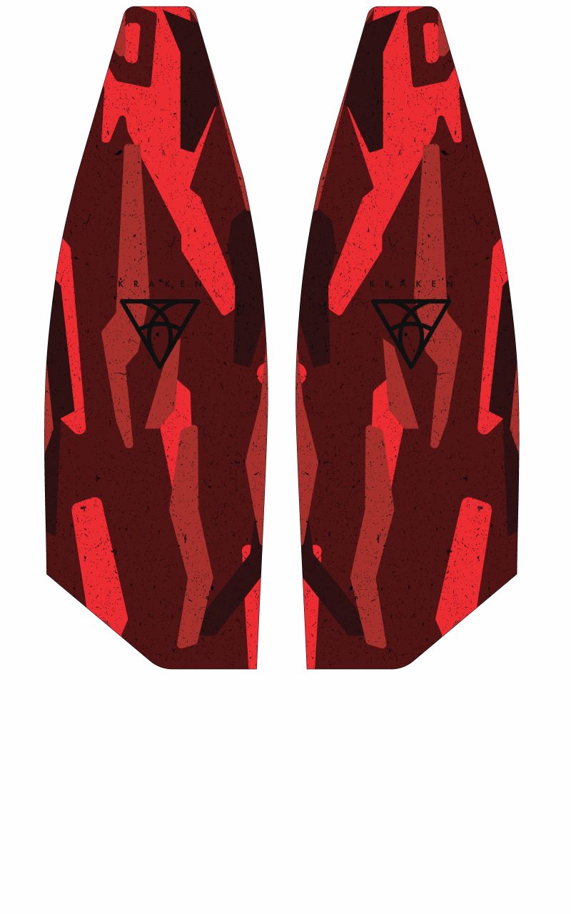 Blade ASYM580 - Seven Seas Camo – Red - Medium Hard (4/5)
