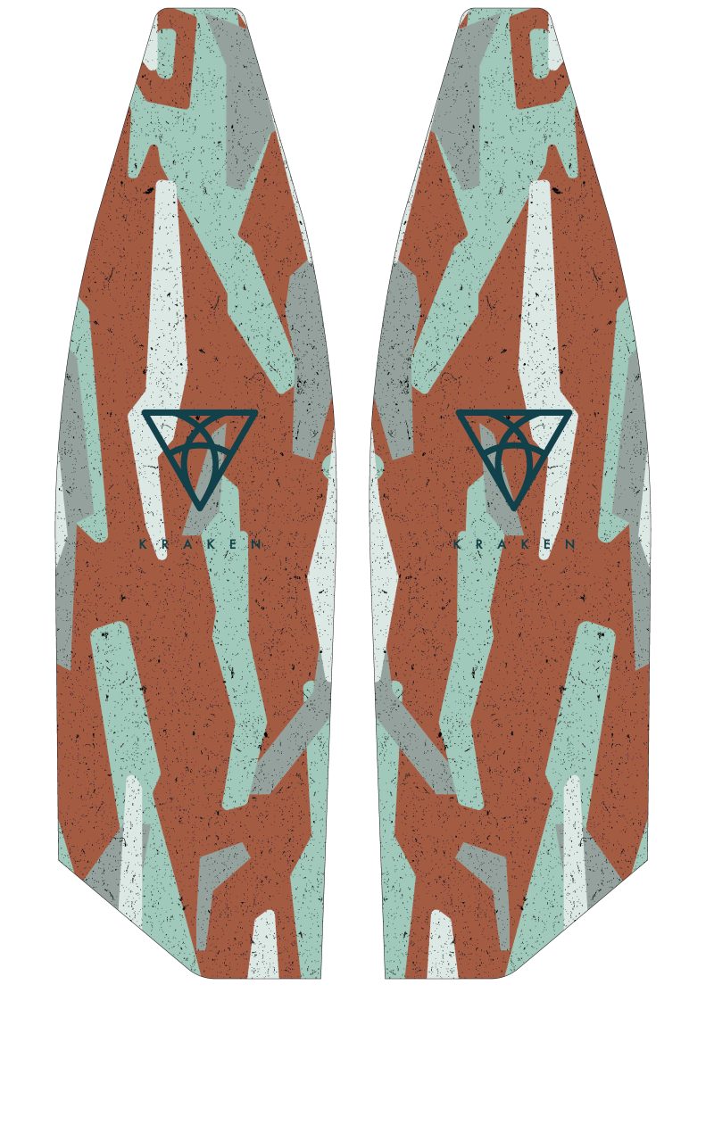 Blade ASYM680 - Seven Seas Camo – Orange - Medium Soft (2/5)