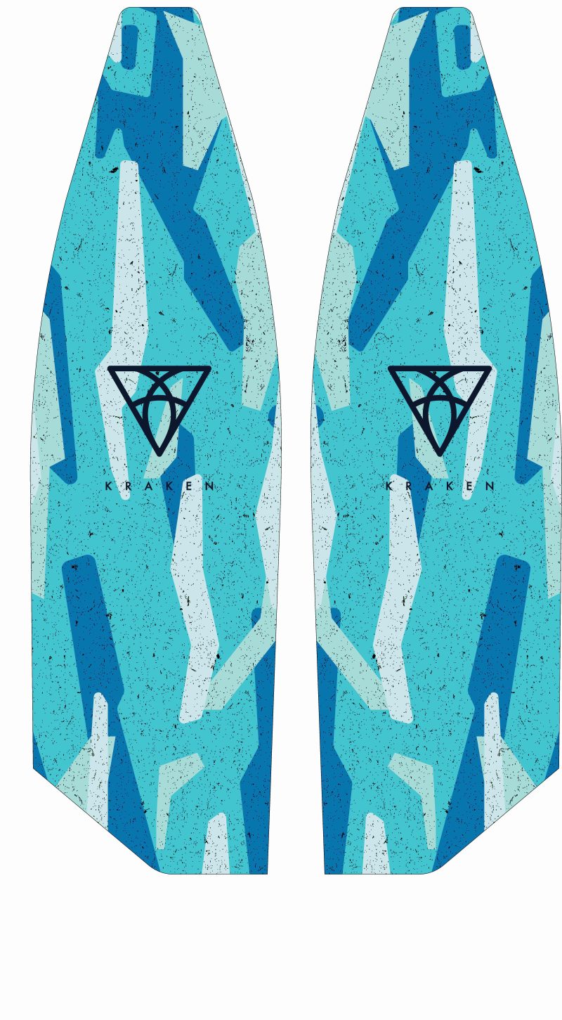 Blade ASYM680 - Seven Seas Camo – Turquoise - Medium Hard (4/5)